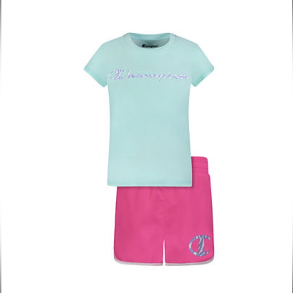 Champion Little Girls 2pc Short Set